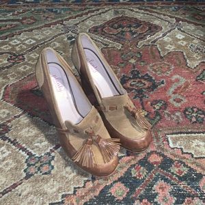 Anthropologie plenty by Tracy Reese heels